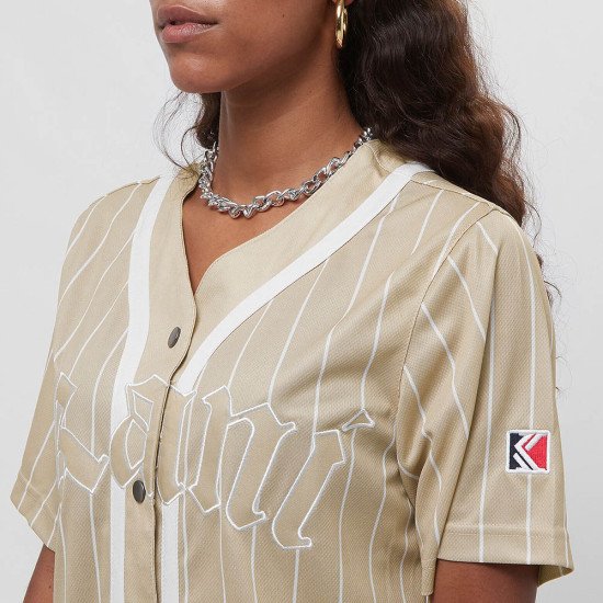 Karl Kani Γυναικείο φόρεμα Woven Signature Old English Baseball Dress